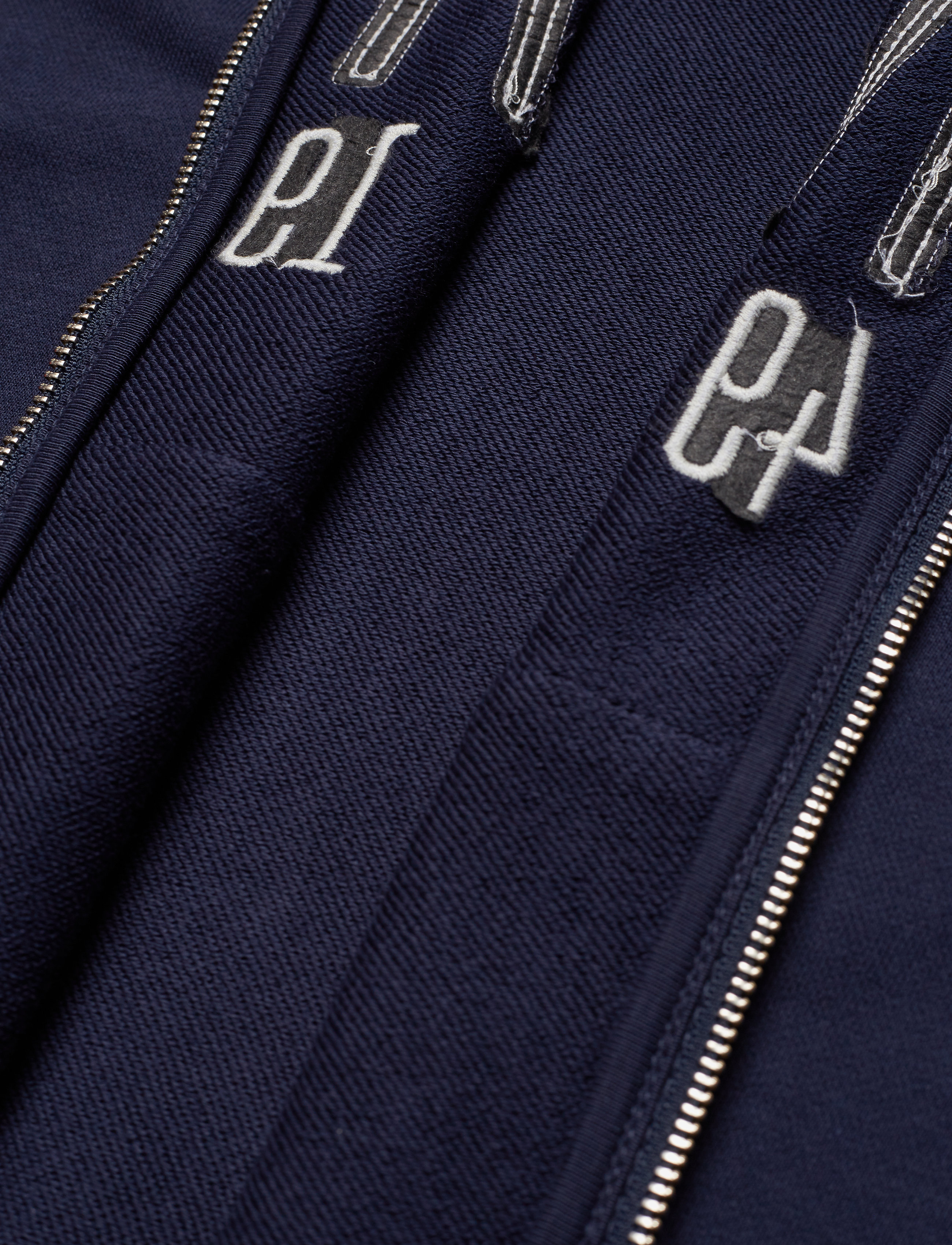 GANT - D1. LOGO FULL ZIP HODDIE - evening blue - 4
