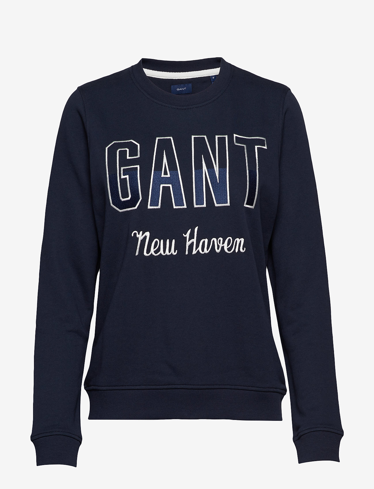 GANT - D1. GANT N.H C-NECK SWEAT - evening blue - 0