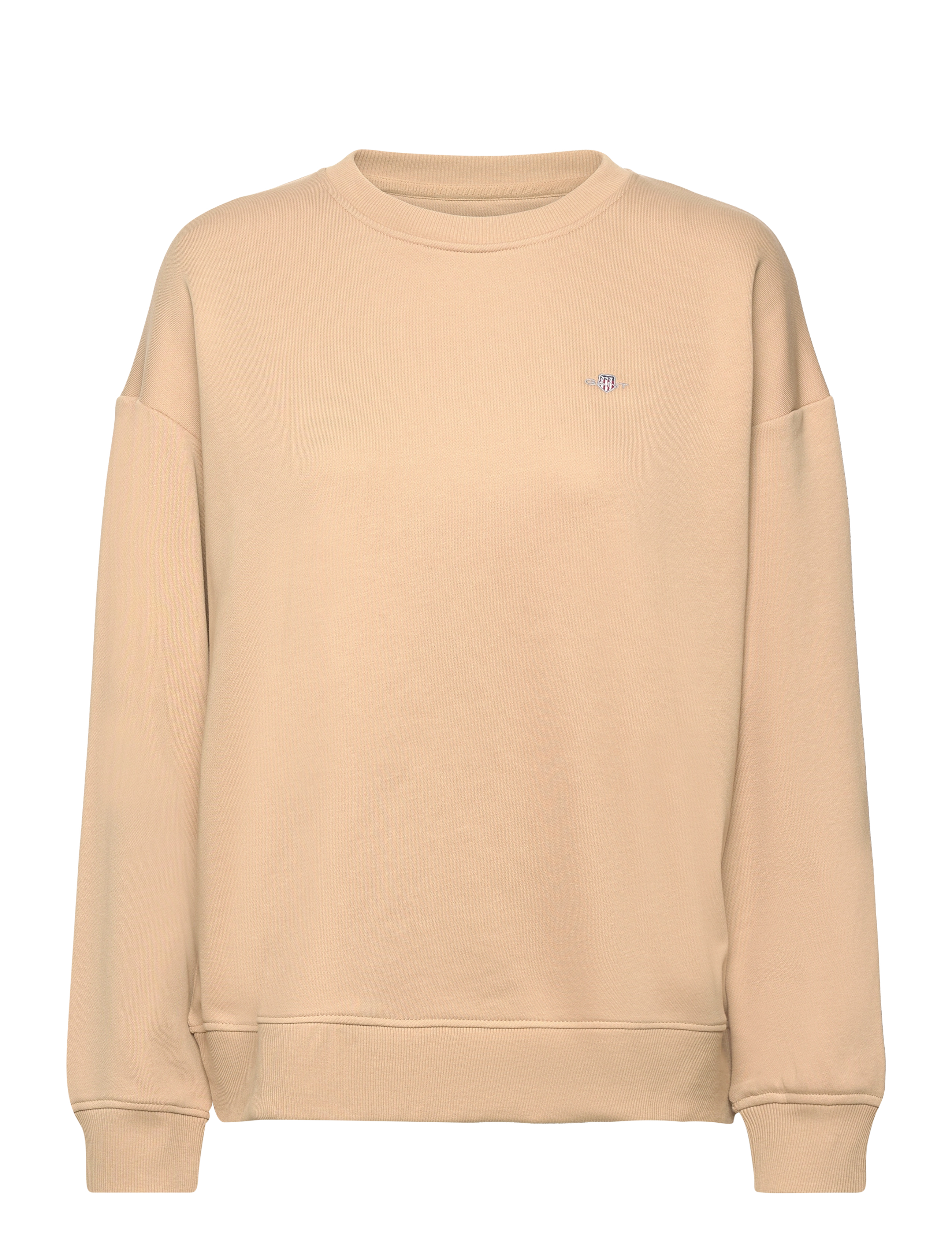 REL SHIELD C-NECK SWEAT - DARK KHAKI