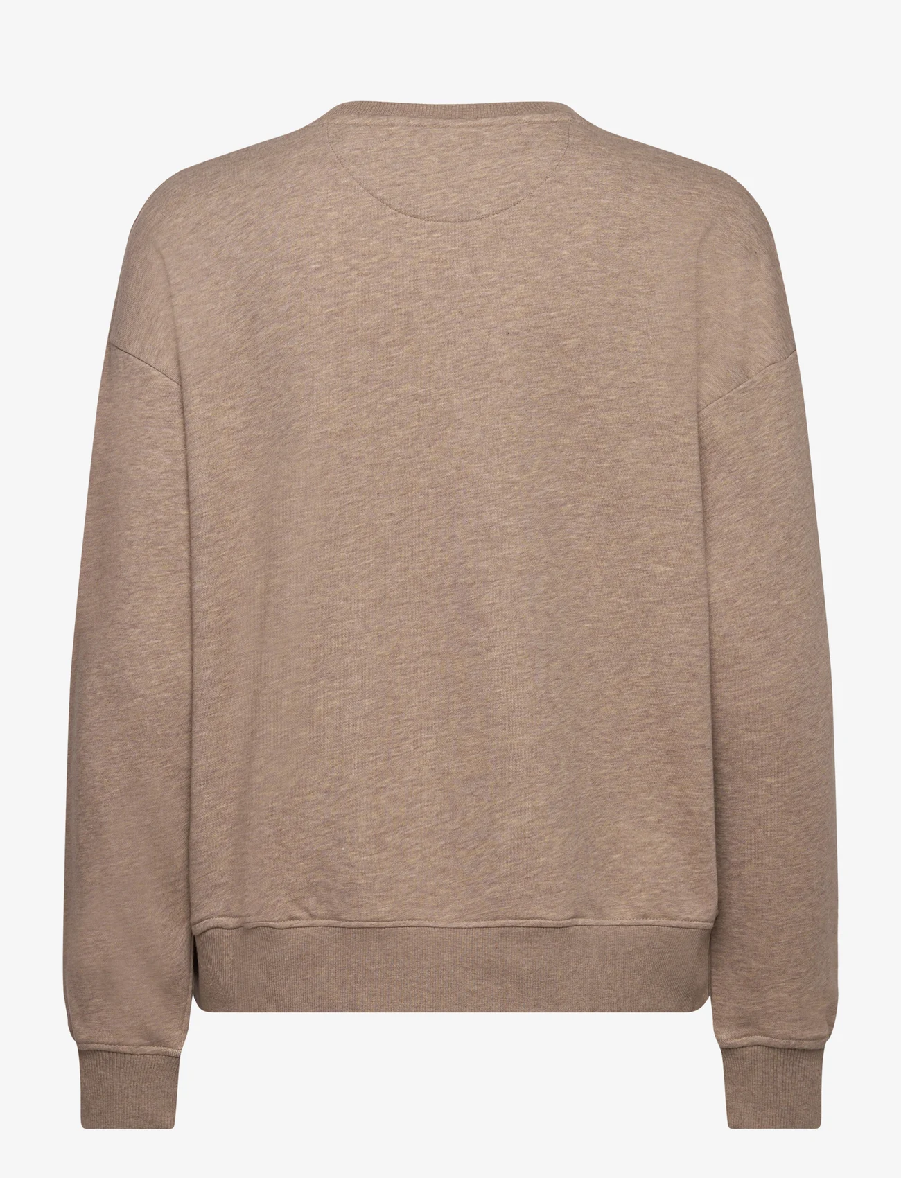 GANT - REL SHIELD C-NECK SWEAT - sweatshirts & kapuzenpullover - desert brown - 1