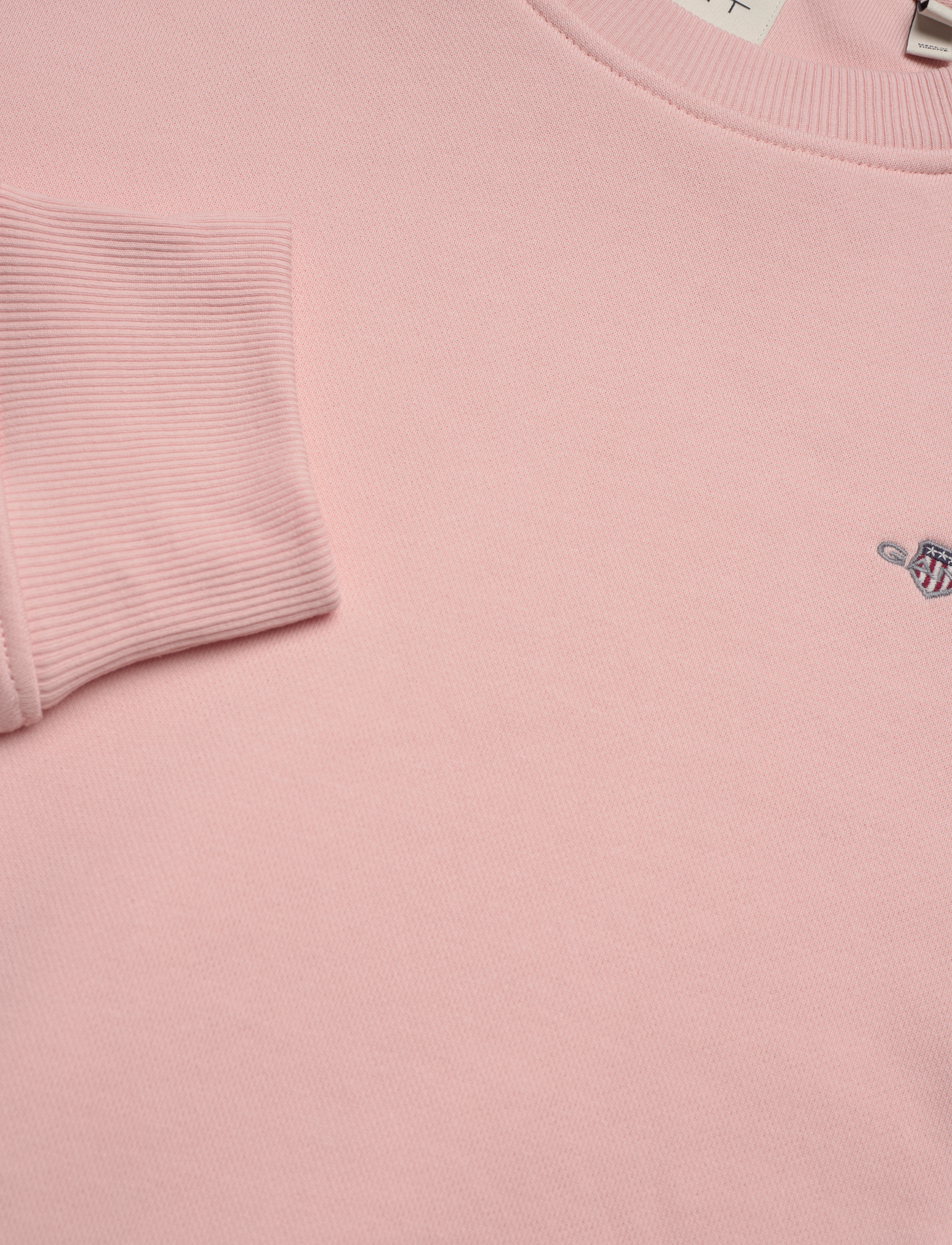 GANT - REL SHIELD C-NECK SWEAT - faded pink - 2