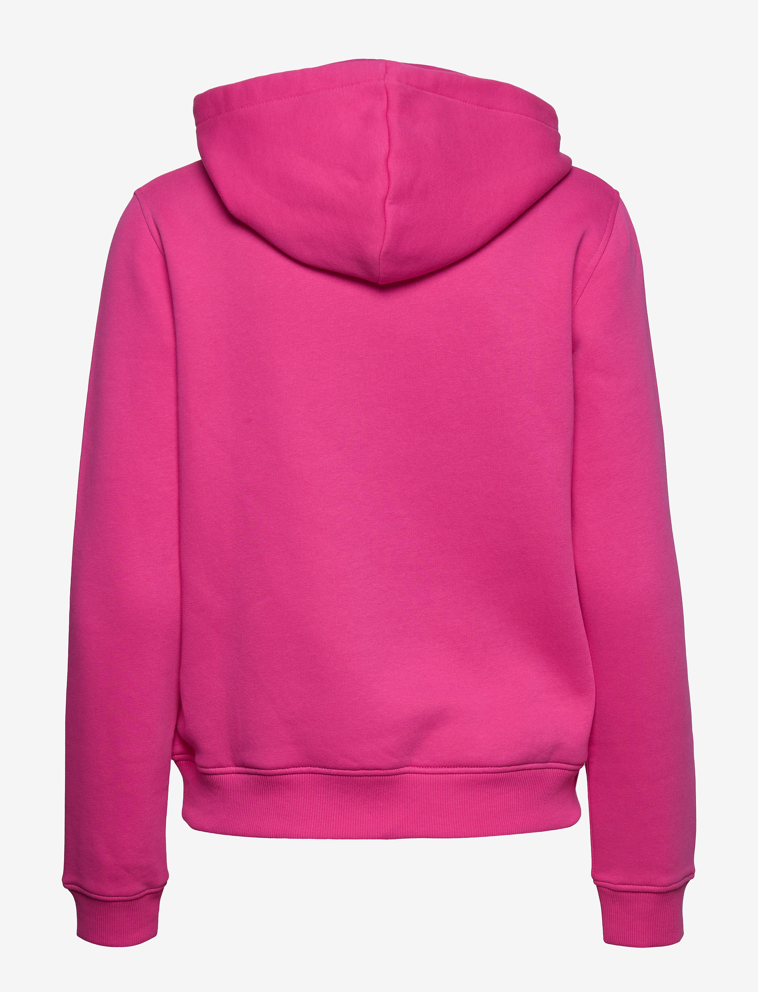 GANT - D2. COLOR LOCK UP HOODIE - rich pink - 1