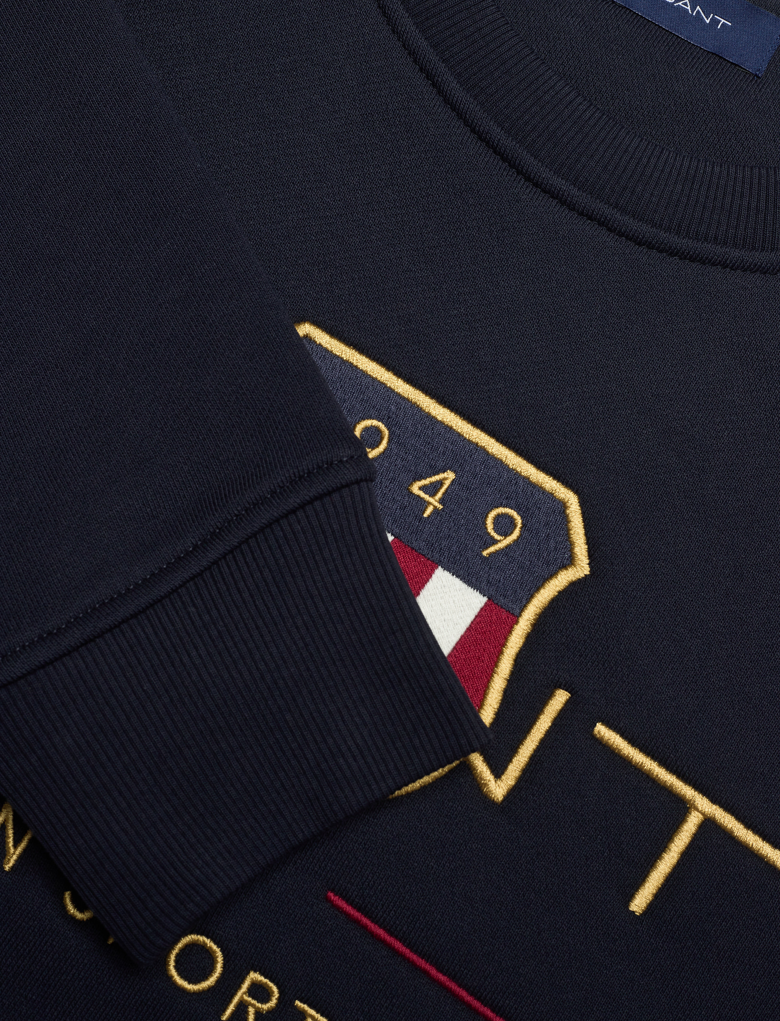 GANT - ARCHIVE SHIELD C-NECK SWEAT - evening blue - 2