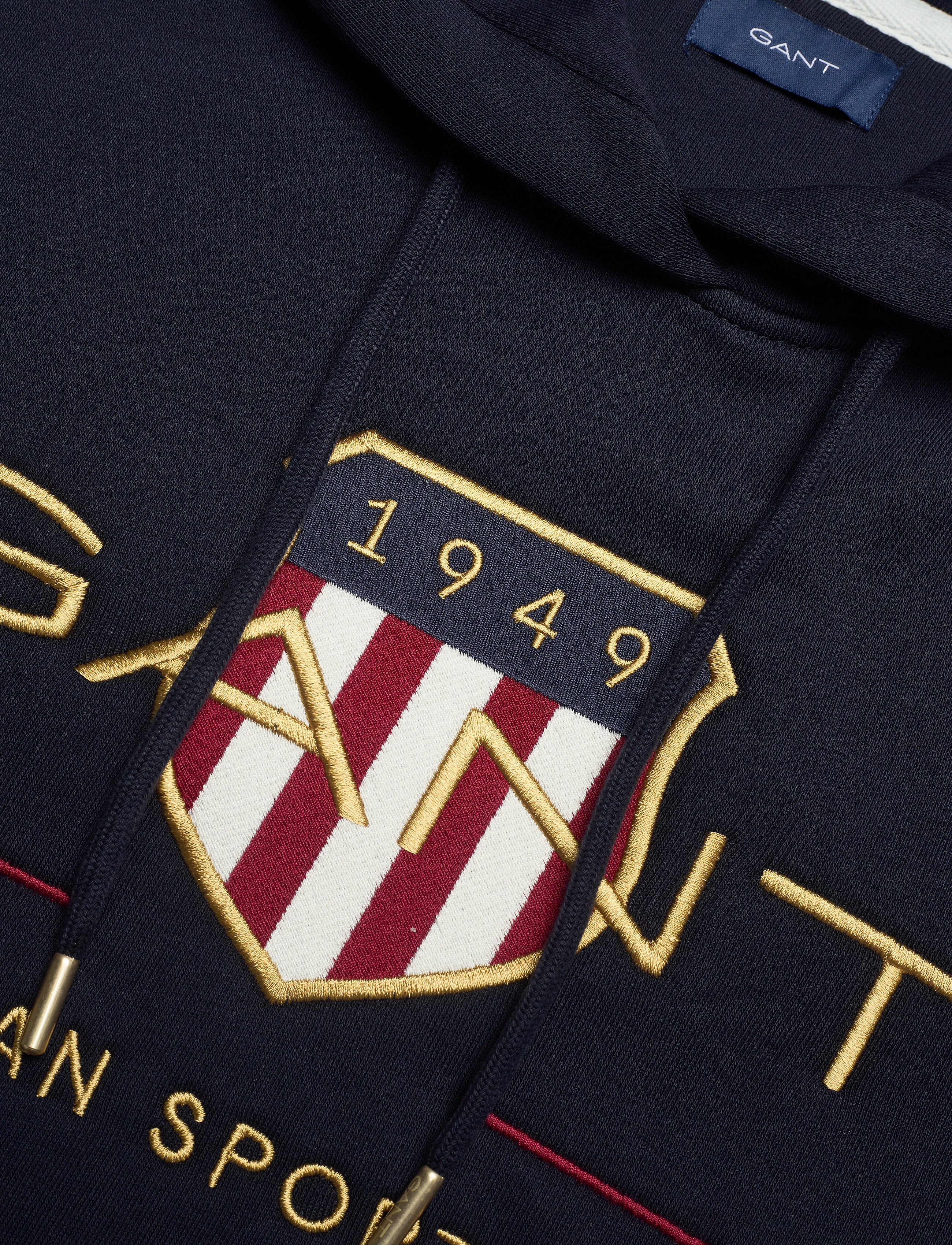 GANT - ARCHIVE SHIELD SWEAT HOODIE - evening blue - 2