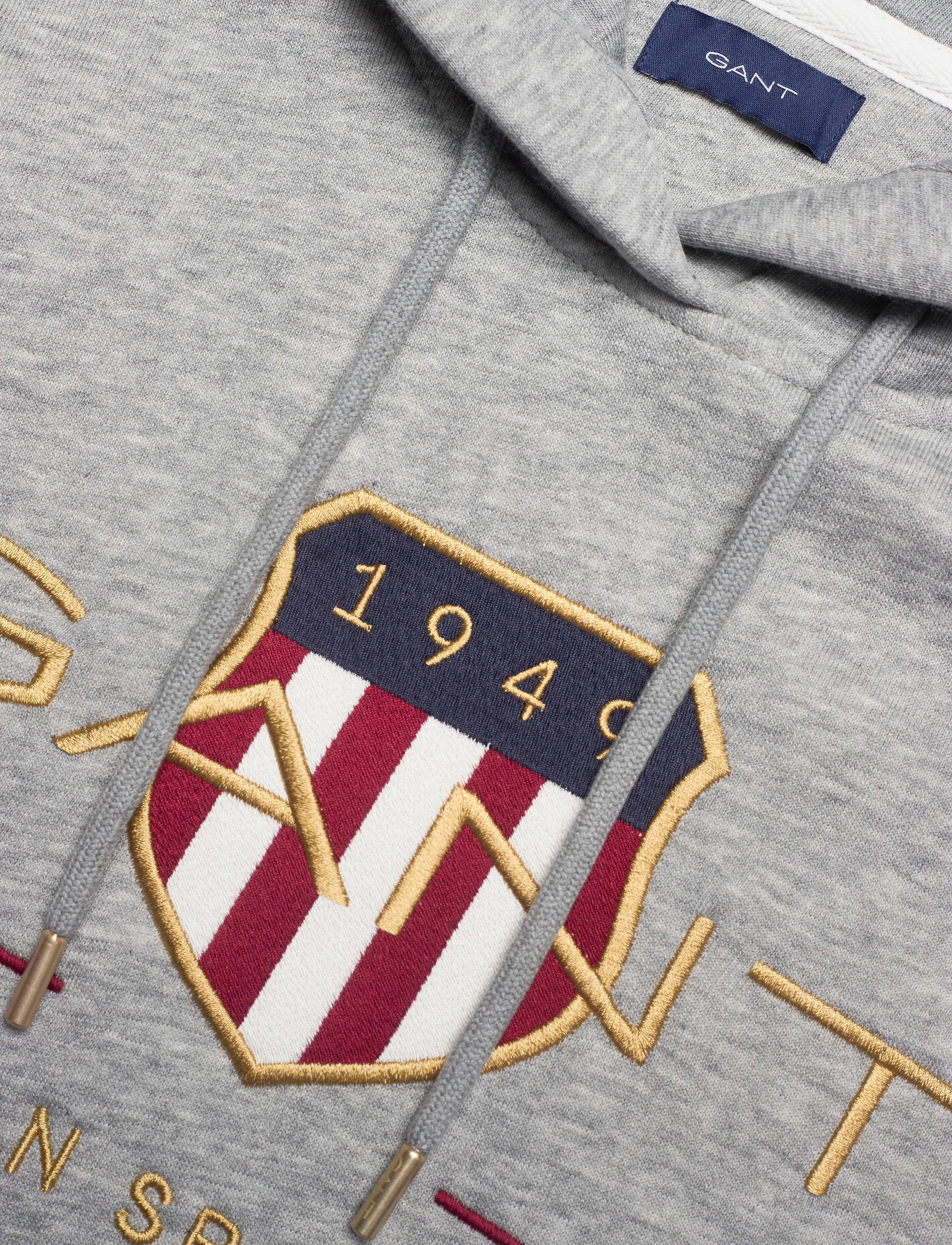 GANT - ARCHIVE SHIELD SWEAT HOODIE - grey melange - 2