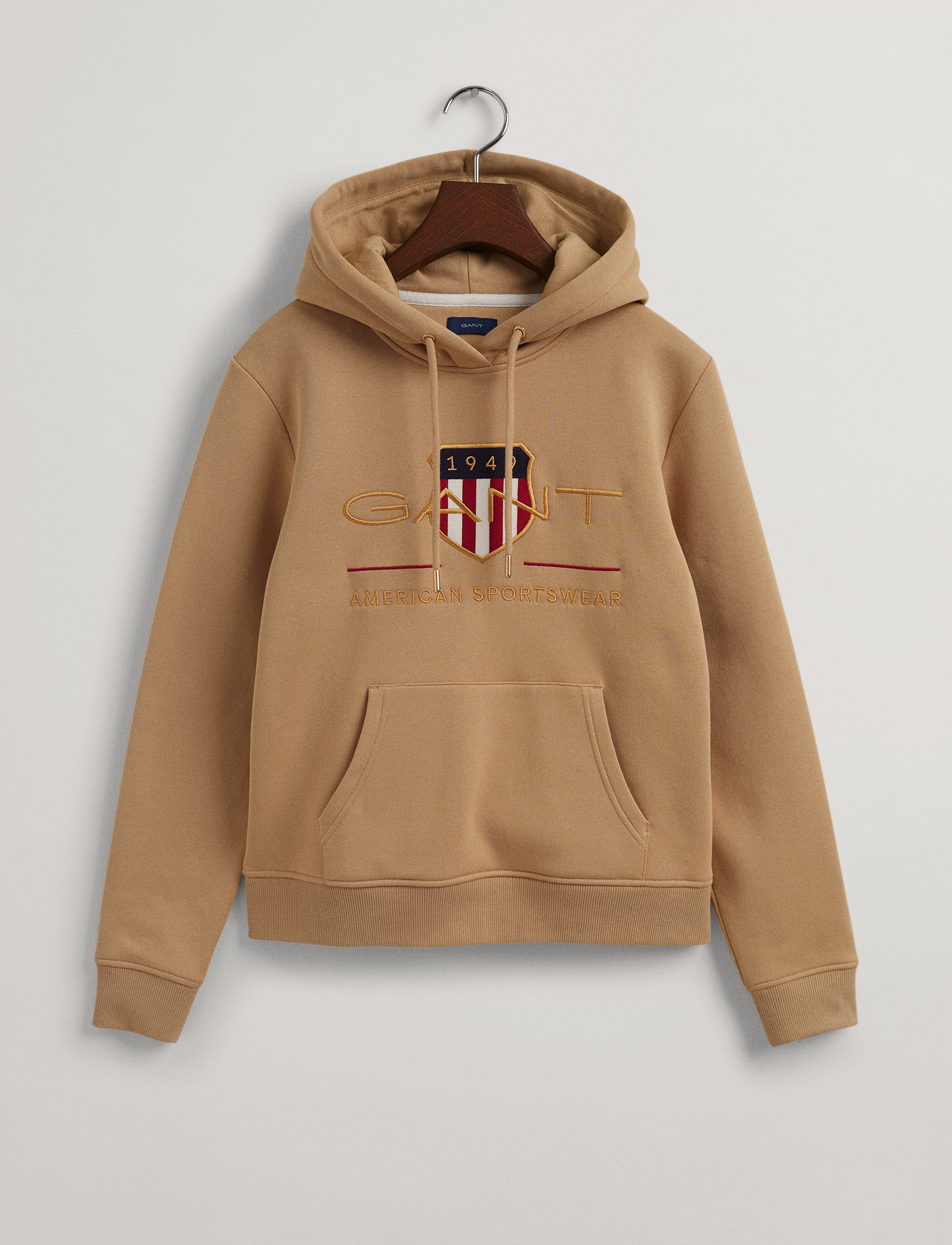 GANT - ARCHIVE SHIELD SWEAT HOODIE - hazelwood beige - 4