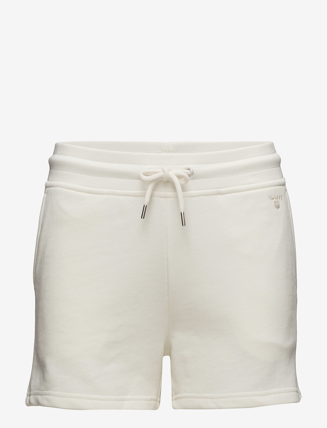 GANT - O1. TONAL SHIELD SWEAT SHORTS - offwhite - 0