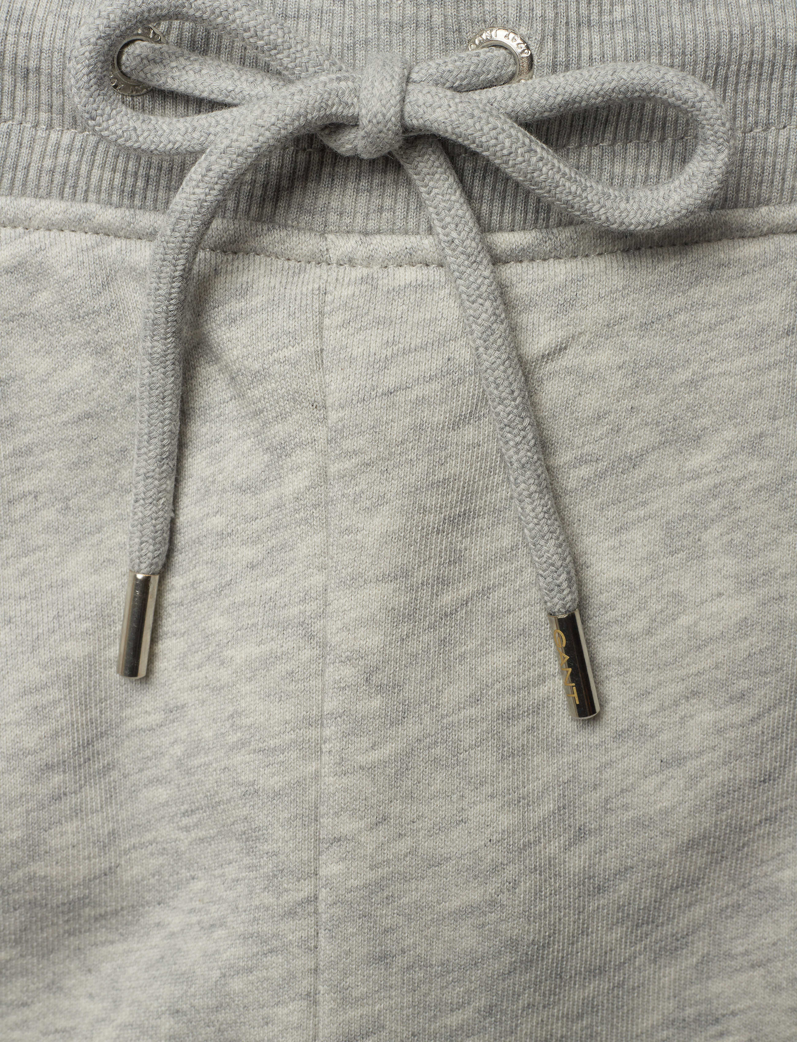 GANT - D1. LOGO PANTS - light grey melange - 3