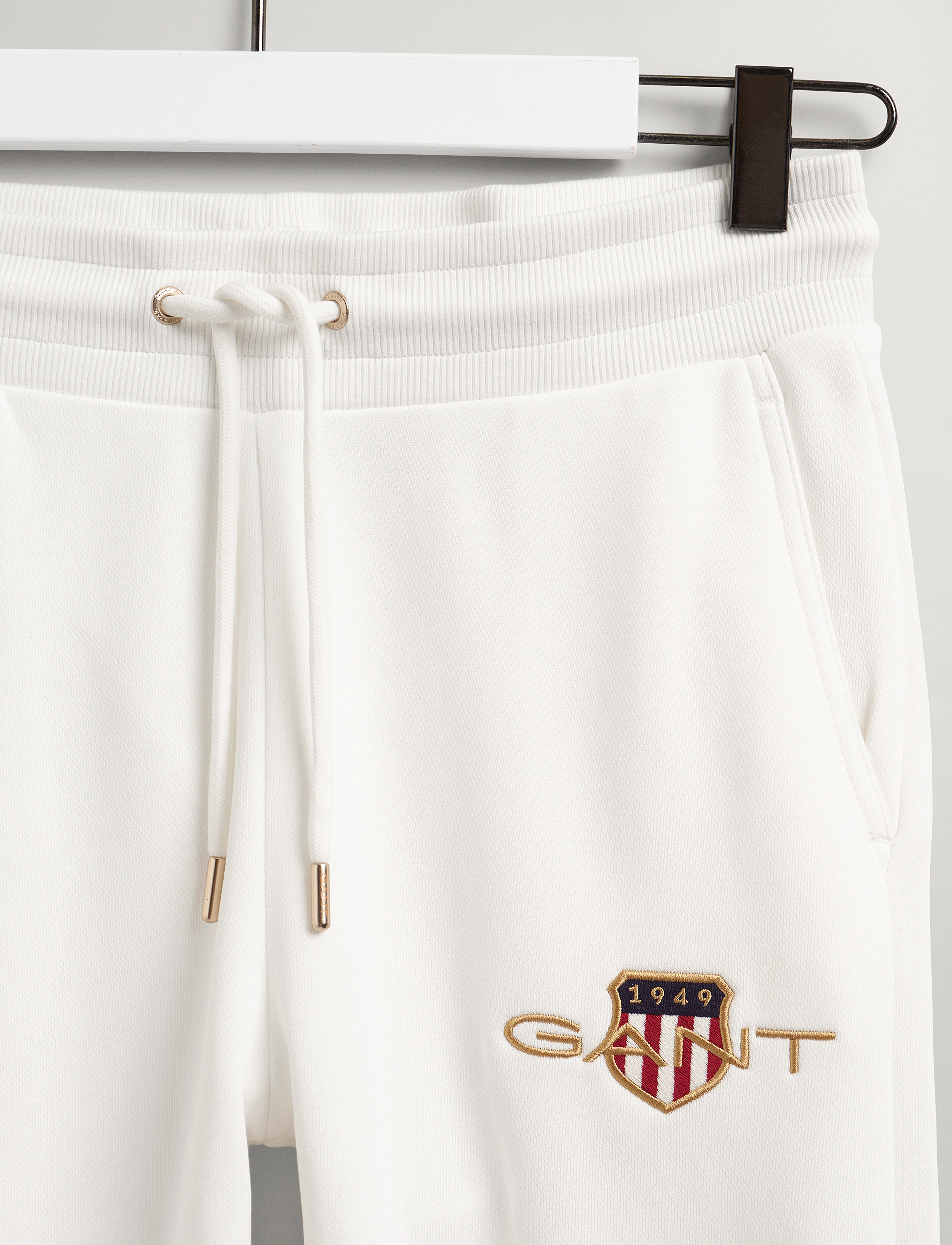 GANT - ARCHIVE SHIELD SWEAT PANT - eggshell - 3