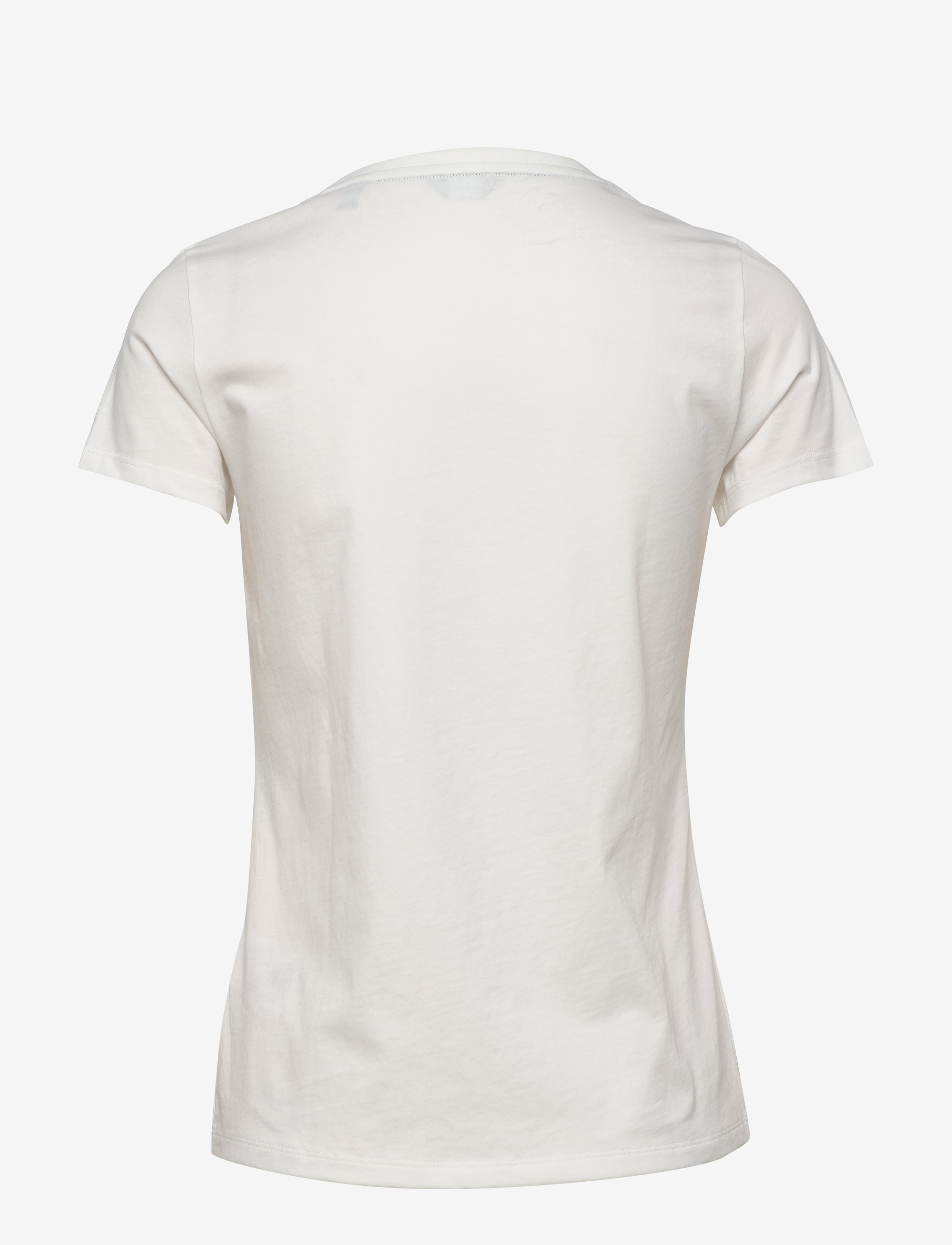 GANT - D1. COLOR LOCK UP SS T-SHIRT - eggshell - 1
