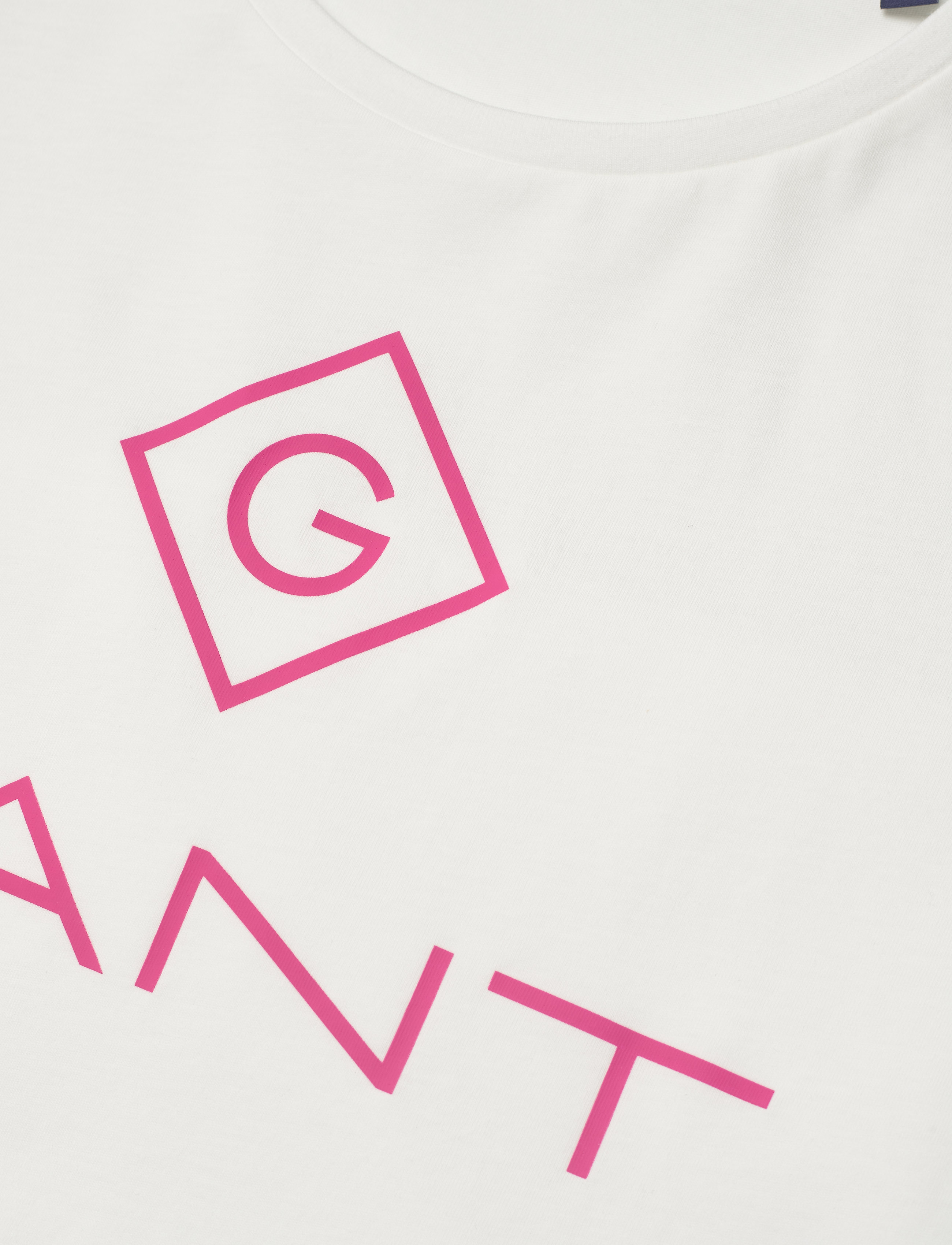 GANT - D1. COLOR LOCK UP SS T-SHIRT - eggshell - 2