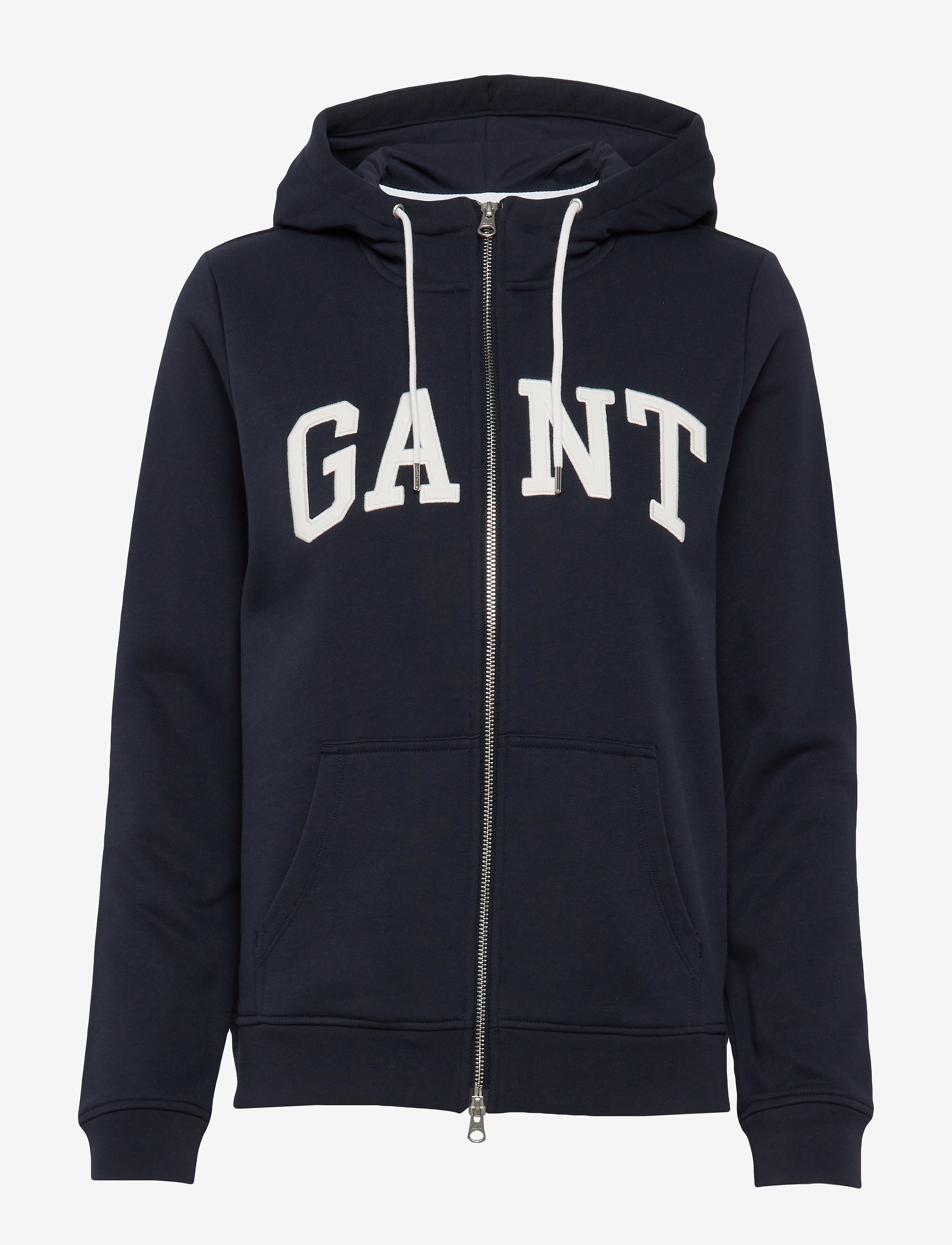 GANT - ARCH LOGO ZIP HOODIE - evening blue - 0
