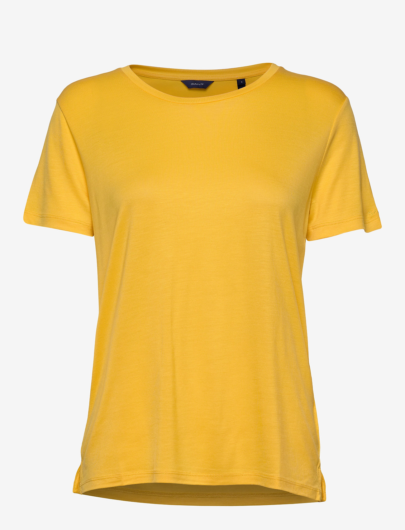 Gant - LIGHT WEIGHT SS T-SHIRT - warm sun - 0