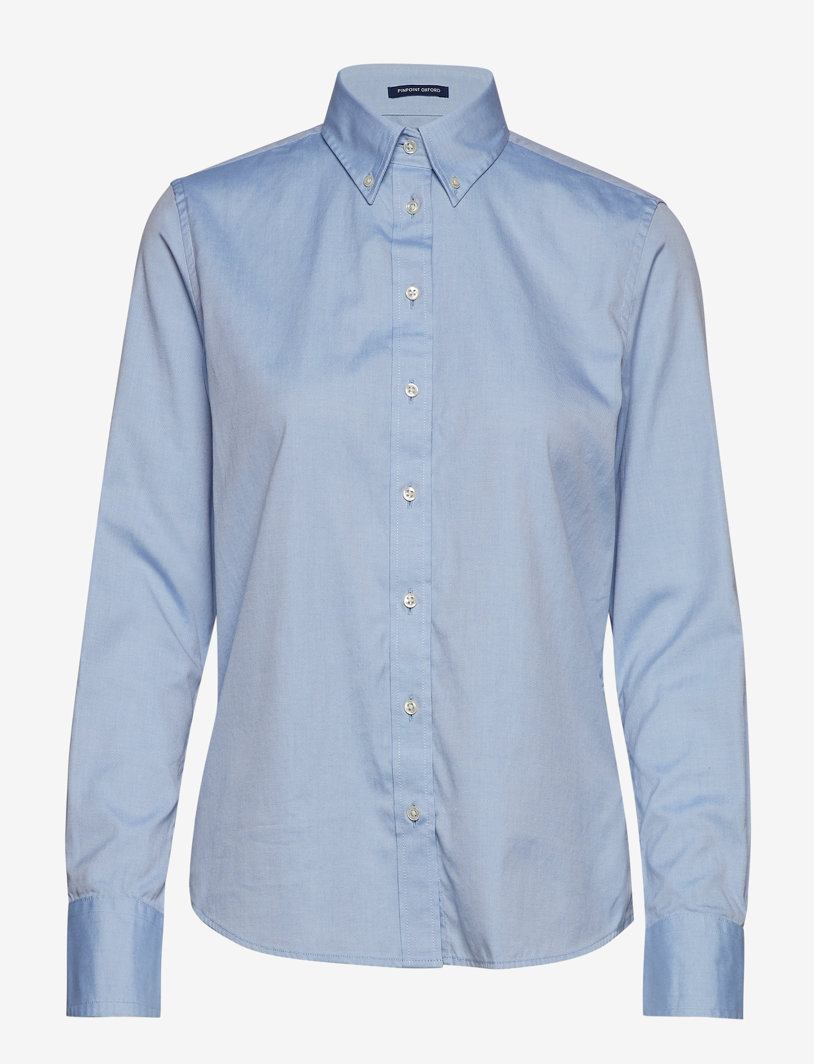 GANT - PINPOINT OXFORD SHIRT - mid blue - 0