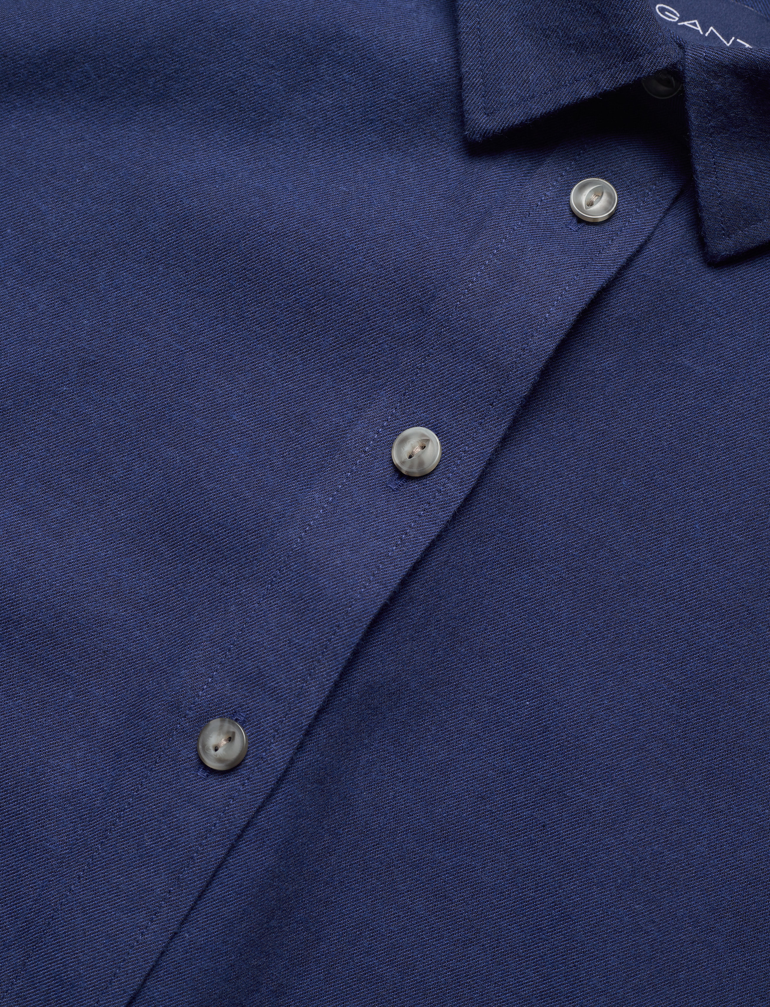 GANT - D2. WINTER FADED FLANNEL SHIRT - evening blue - 2