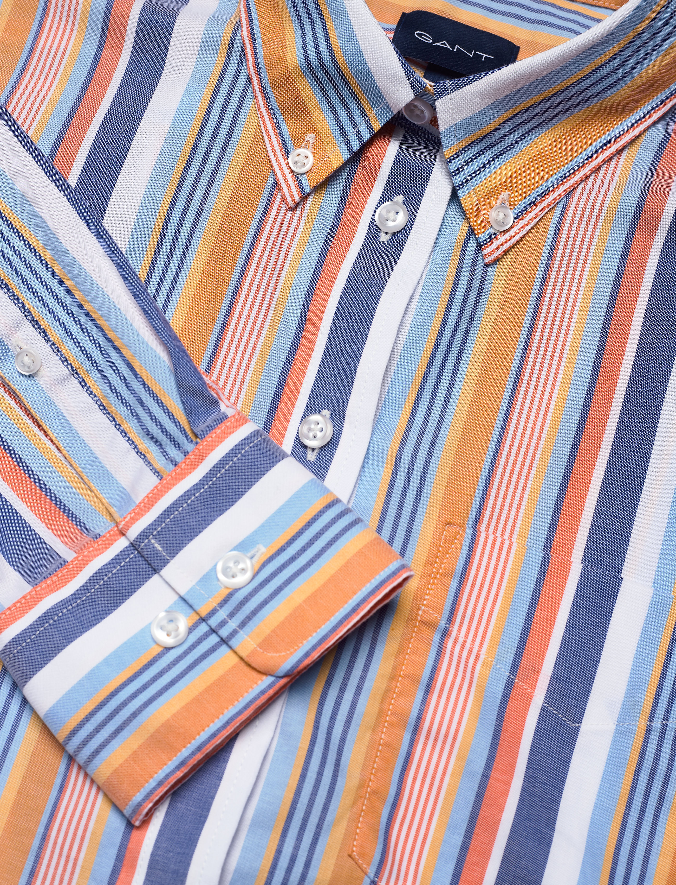 GANT - D1. PPO MULTI STRIPE SHIRT - multicolor - 2