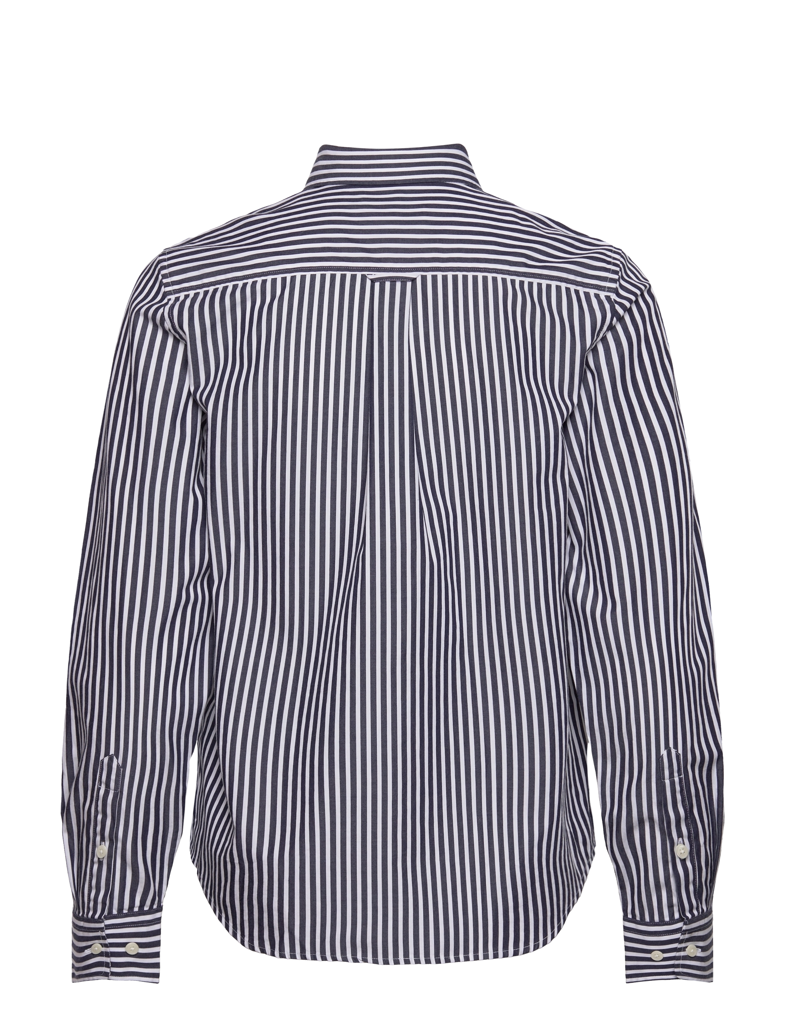 GANT - REG BROADCLOTH STRIPED SHIRT - classic blue - 1