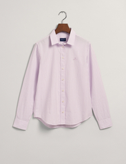 GANT - REG BROADCLOTH STRIPED SHIRT - long-sleeved shirts - soothing lilac - 3