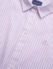 GANT - REG BROADCLOTH STRIPED SHIRT - long-sleeved shirts - soothing lilac - 2