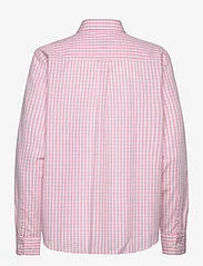 GANT - REG BROADCLOTH GINGHAM SHIRT - langärmlige hemden - blushing pink - 1