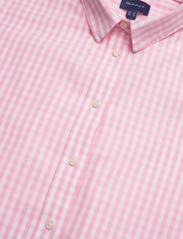 GANT - REG BROADCLOTH GINGHAM SHIRT - langermede skjorter - blushing pink - 2