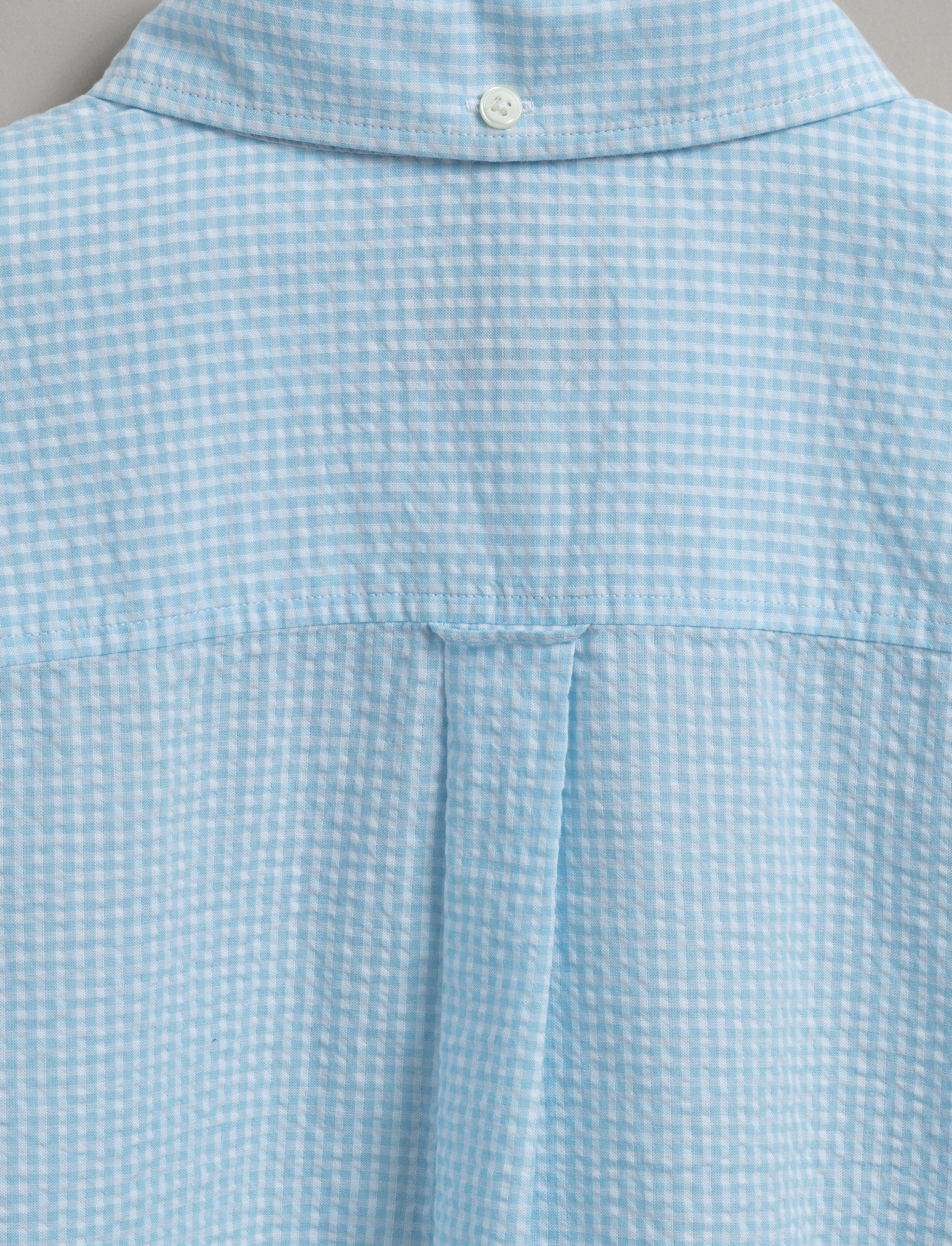 GANT - D1. RELAXED GINGHAM SHIRT - waterfall blue - 4