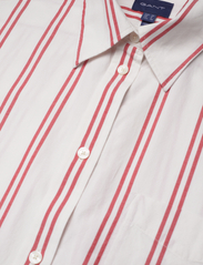 GANT - D2. OS STRIPE SHIRT - langærmede skjorter - bright red - 2