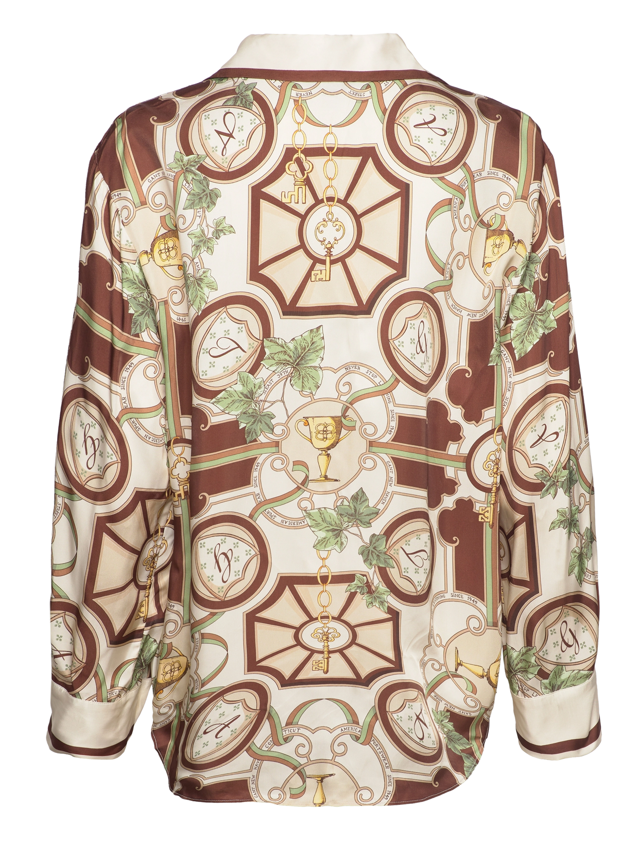 GANT - D1. AMERICAN LUXE BLOUSE - linen - 1