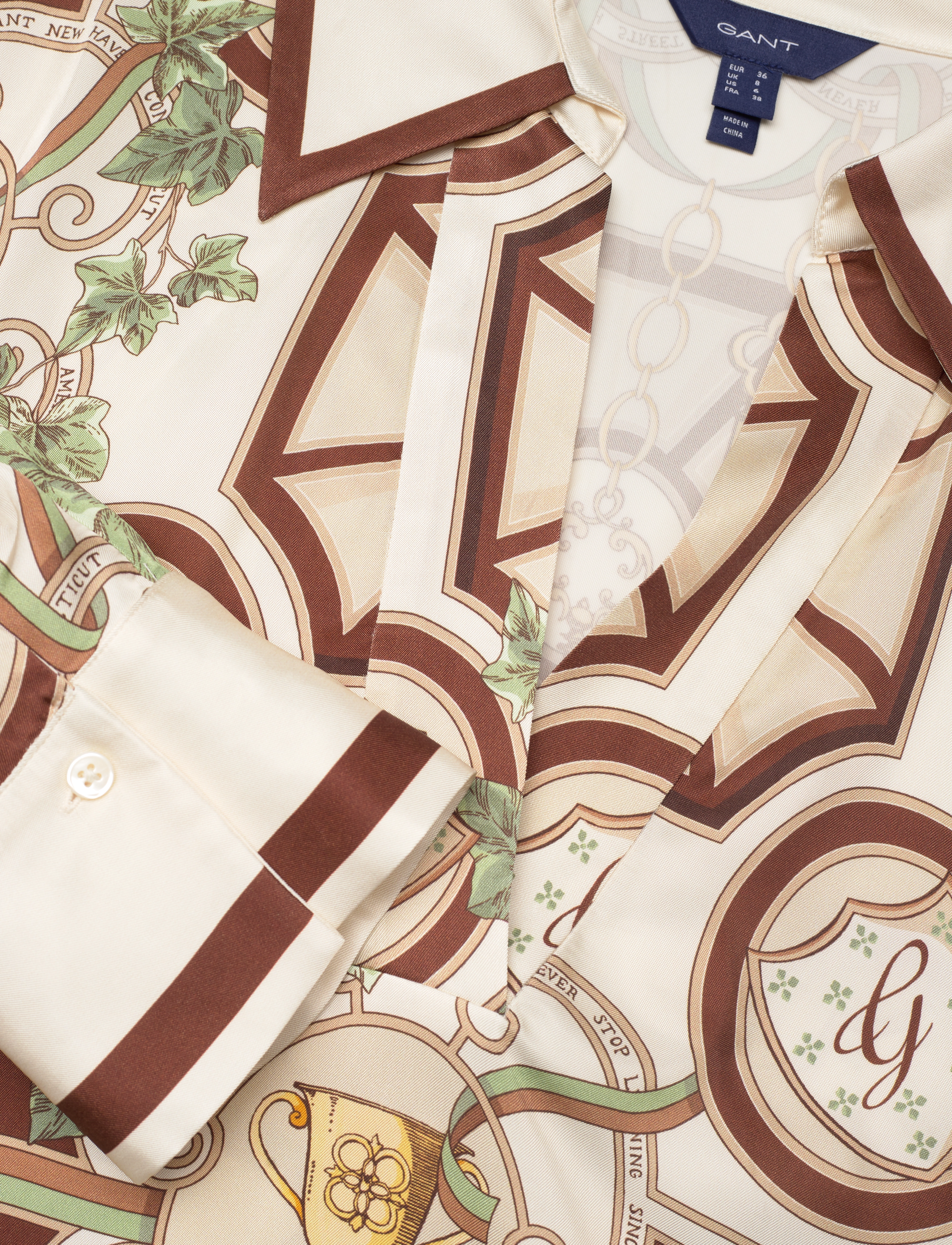 GANT - D1. AMERICAN LUXE BLOUSE - linen - 2