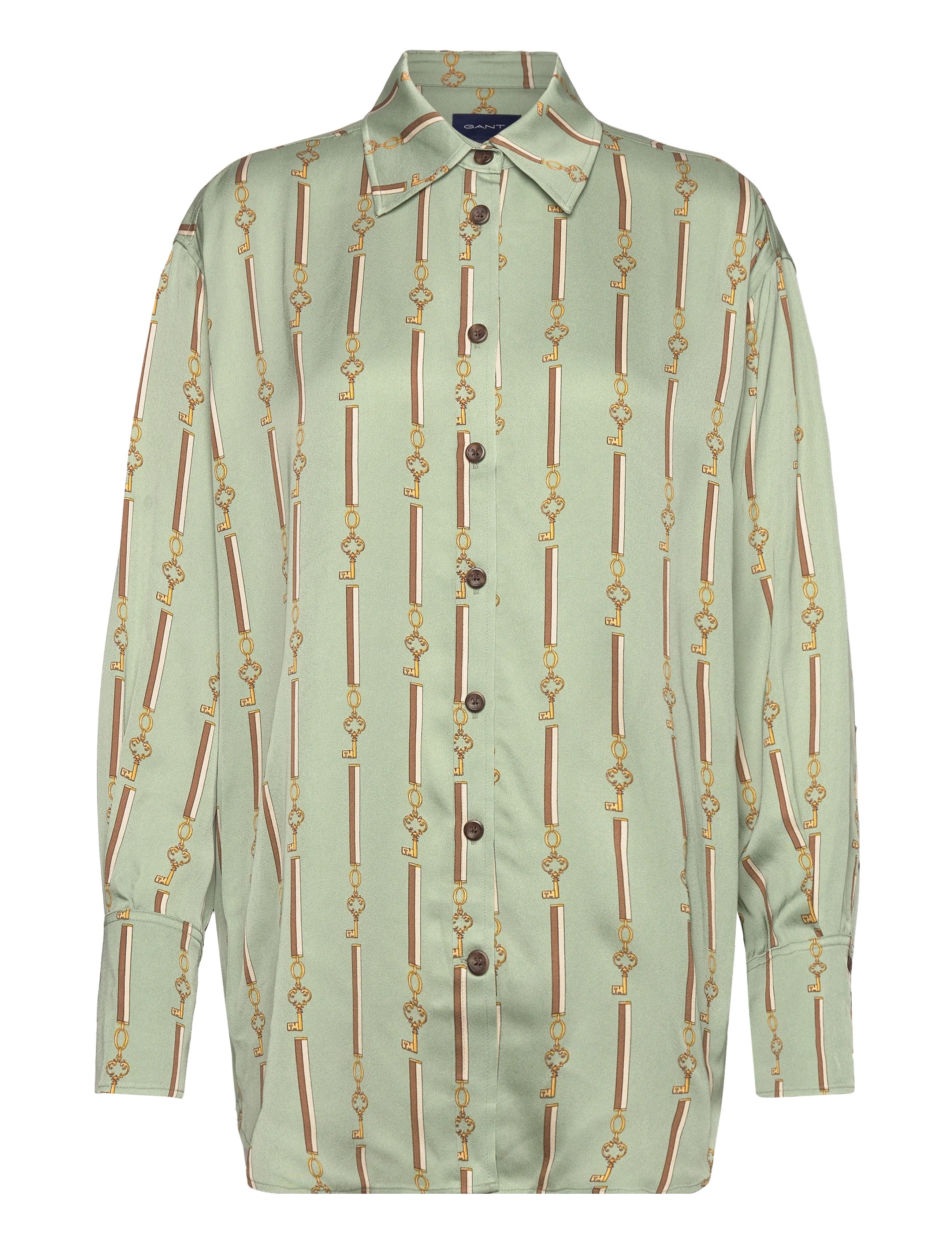 Gant D1. REL AMERICAN LUXE SHIRT - Transitional Layering - PORCELAIN GREEN / green