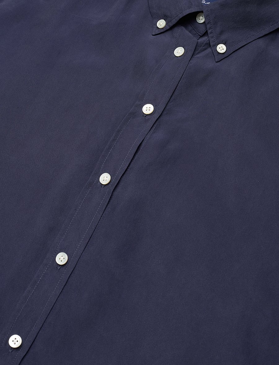 Gant - RELAXED SILK SHIRT - langärmlige hemden - classic blue - 2