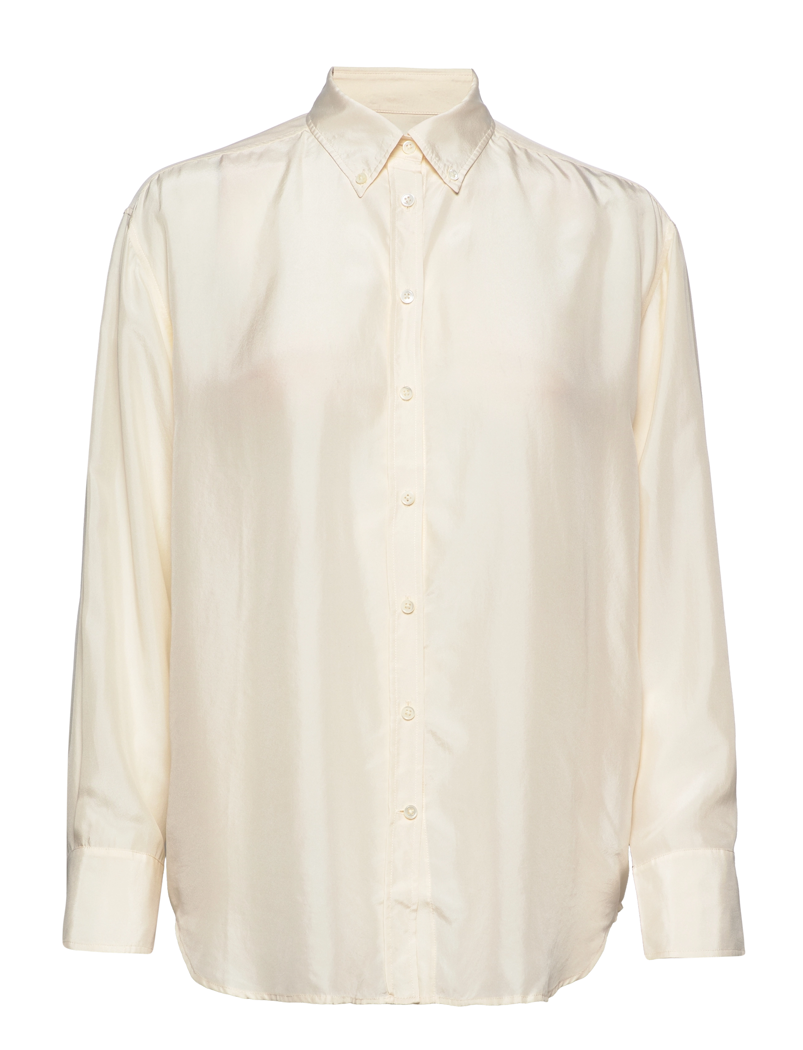 GANT Relaxed Silk Shirt Weiß - 38 - Damen