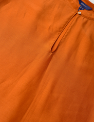 GANT - D2. LYOCELL SILK POP OVER BLOUSE - blūzes ar garām piedurknēm - golden orange - 2