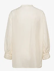GANT - D2. LYOCELL SILK POP OVER BLOUSE - blouses met lange mouwen - linen - 1