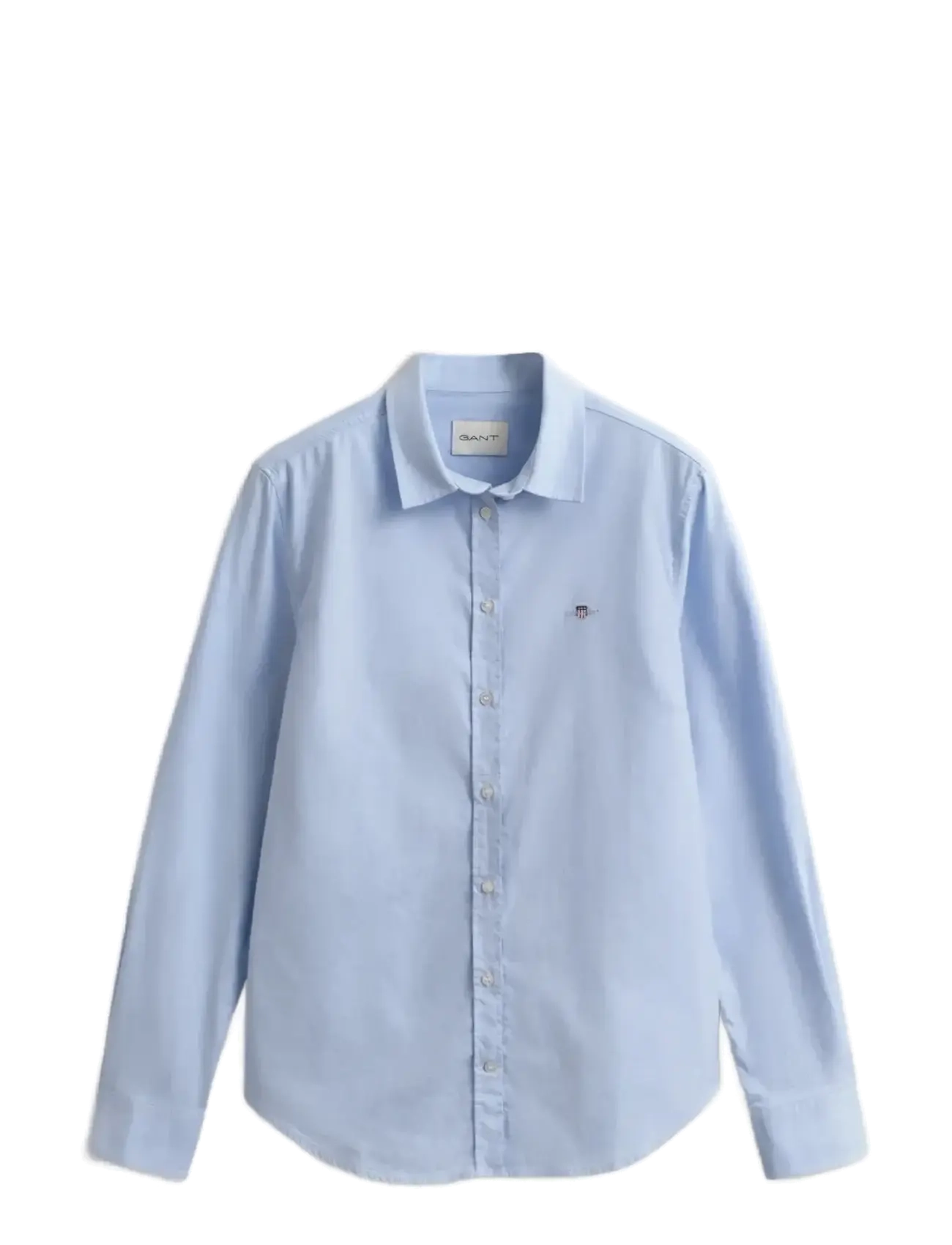 Gant SLIM STRETCH OXFORD SHIRT - Apģērbi - LIGHT BLUE / blue