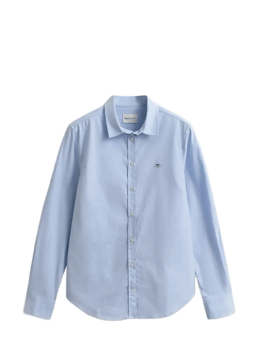 Gant - SLIM STRETCH OXFORD SHIRT - chemises à manches longues - light blue - 1