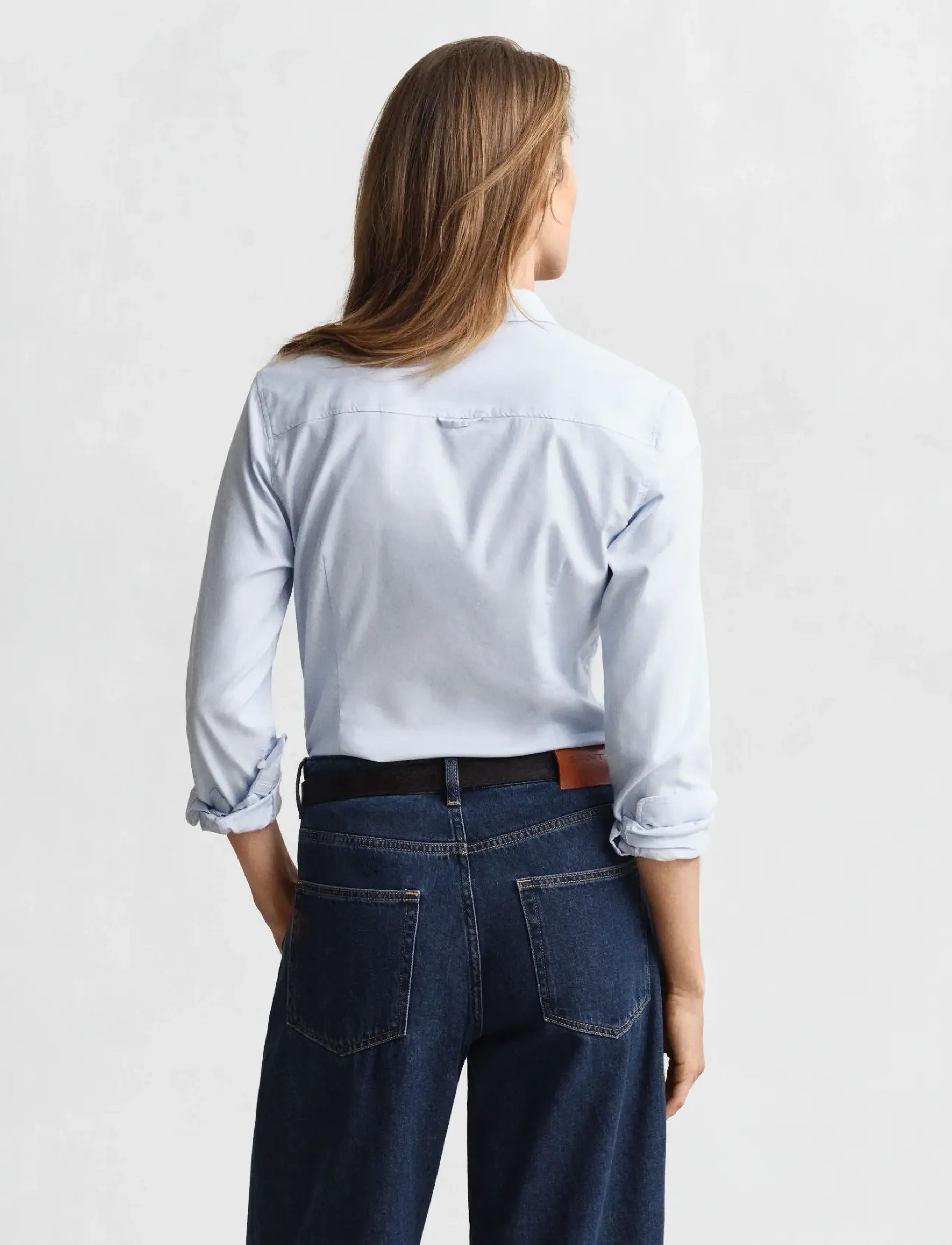 Gant - SLIM STRETCH OXFORD SHIRT - chemises à manches longues - light blue - 2