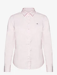 GANT - SLIM STRETCH OXFORD SHIRT - long-sleeved shirts - light pink - 0