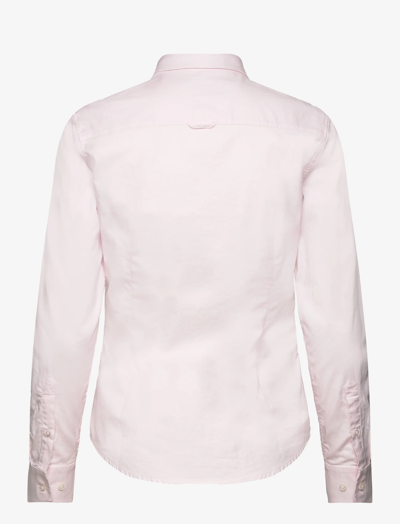 GANT - SLIM STRETCH OXFORD SHIRT - long-sleeved shirts - light pink - 1