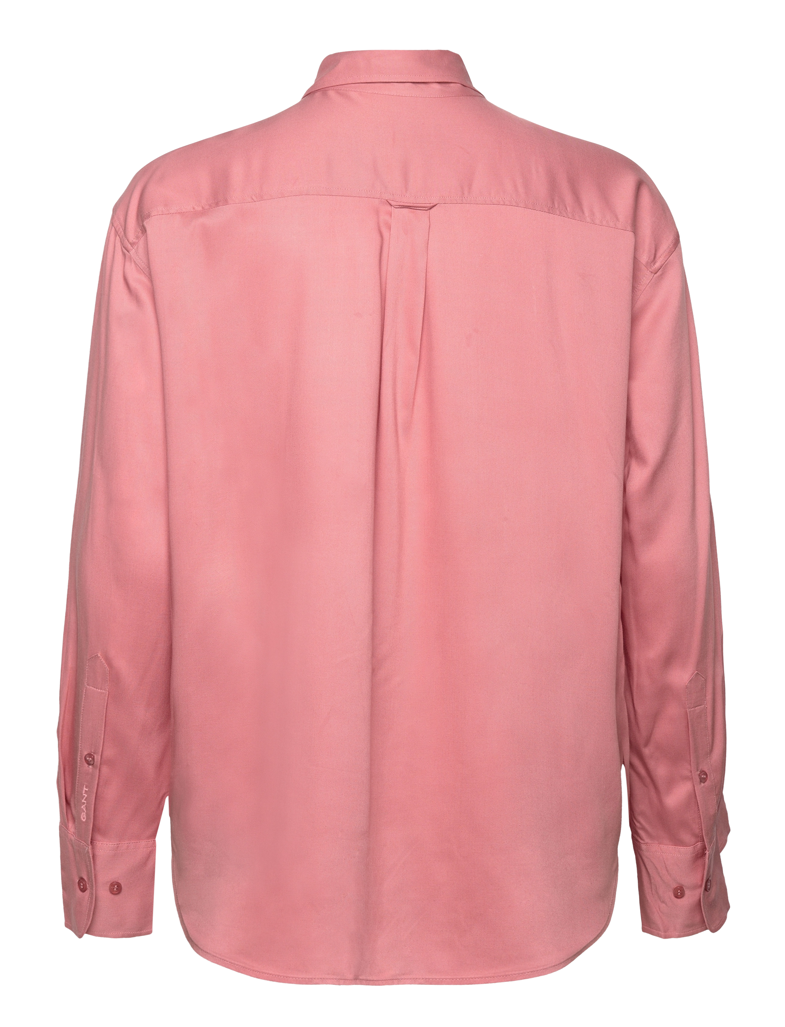 GANT - D1. RELAXED TWILL SHIRT - terracotta pink - 1