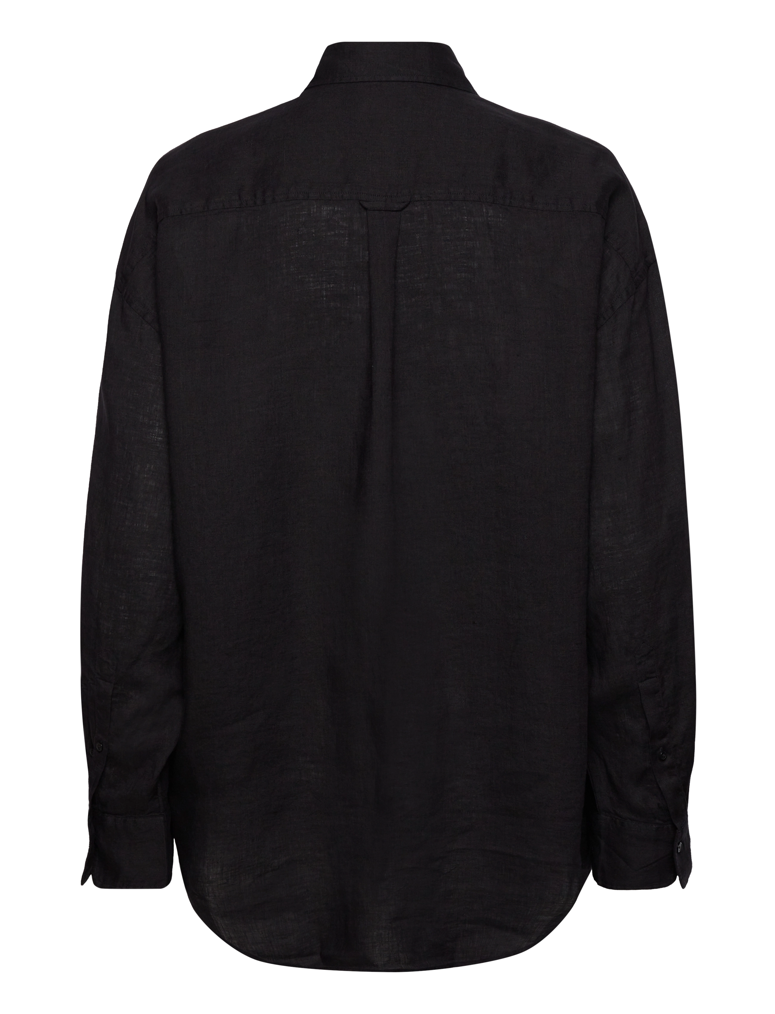 Gant - OS LINEN SHIRT - linneskjortor - ebony black - 2