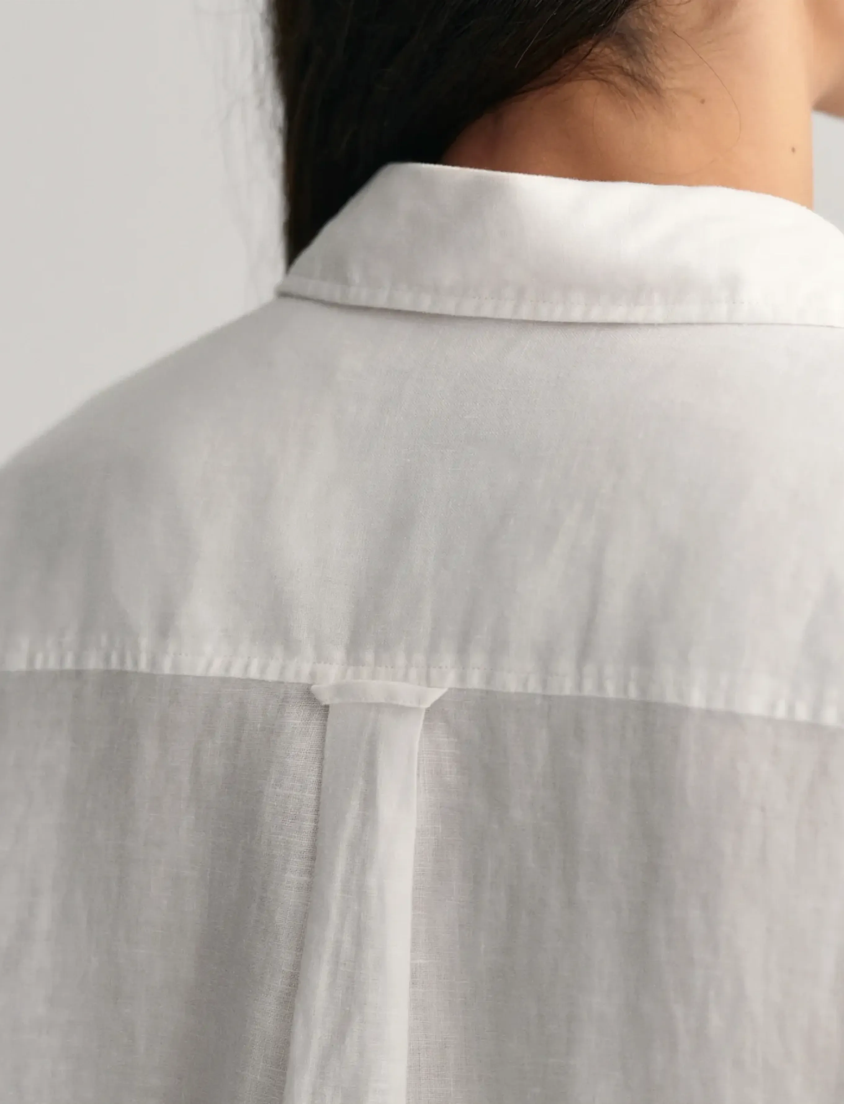 Gant - OS LINEN SHIRT - white - 4
