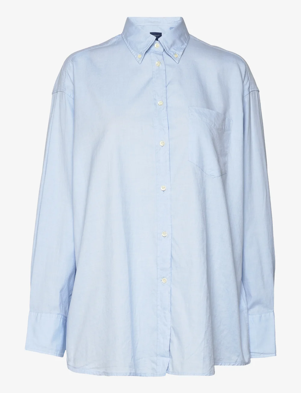 GANT - OS LUXURY OXFORD BD SHIRT - overhemden met lange mouwen - muted blue - 0