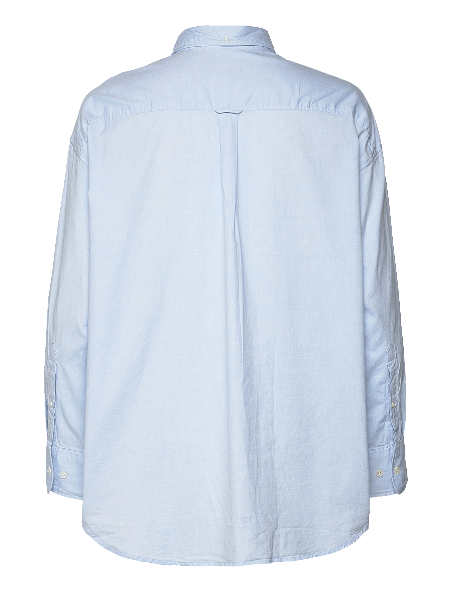 Gant - OS LUXURY OXFORD BD SHIRT - muted blue - 2