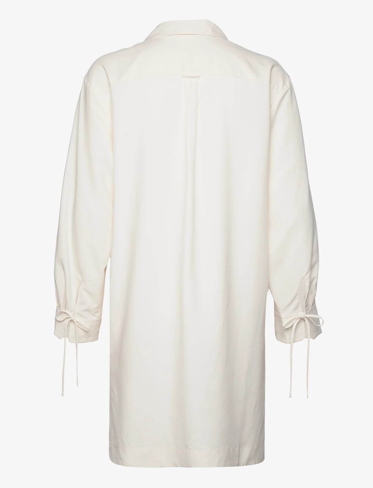 GANT - RELAXED POPVER TUNIC - sukienki koszulowe - eggshell - 1