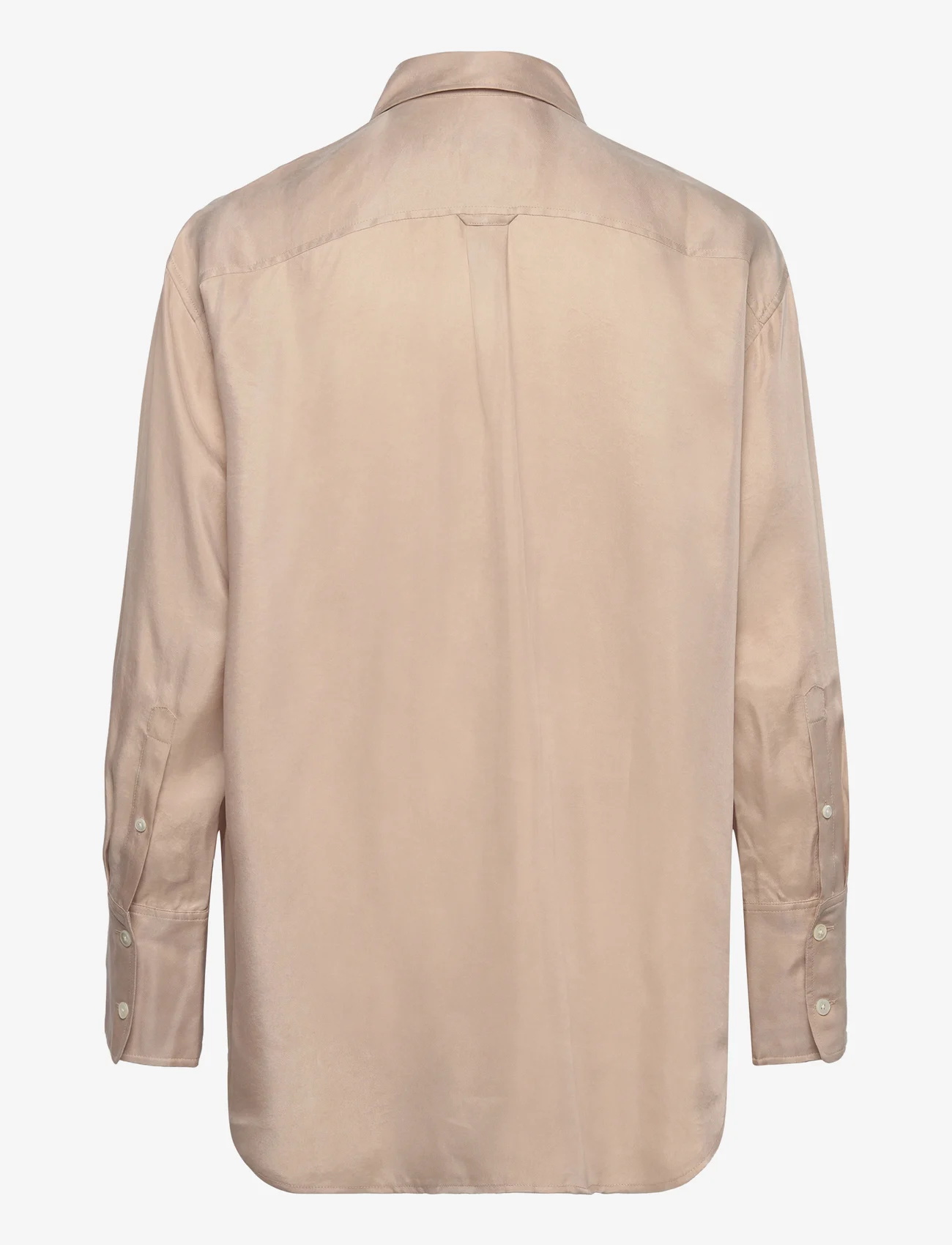 GANT - RELAXED FLAP POCKET SHIRT - langærmede skjorter - dry sand - 1