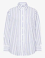 OS STRIPE SHIRT - WHITE