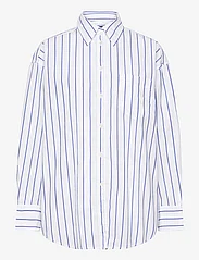 GANT - OS STRIPE SHIRT - langærmede skjorter - white - 0