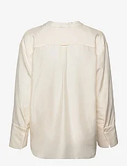 GANT - RELAXED STAND COLLAR BLOUSE - blouses met lange mouwen - linen - 1