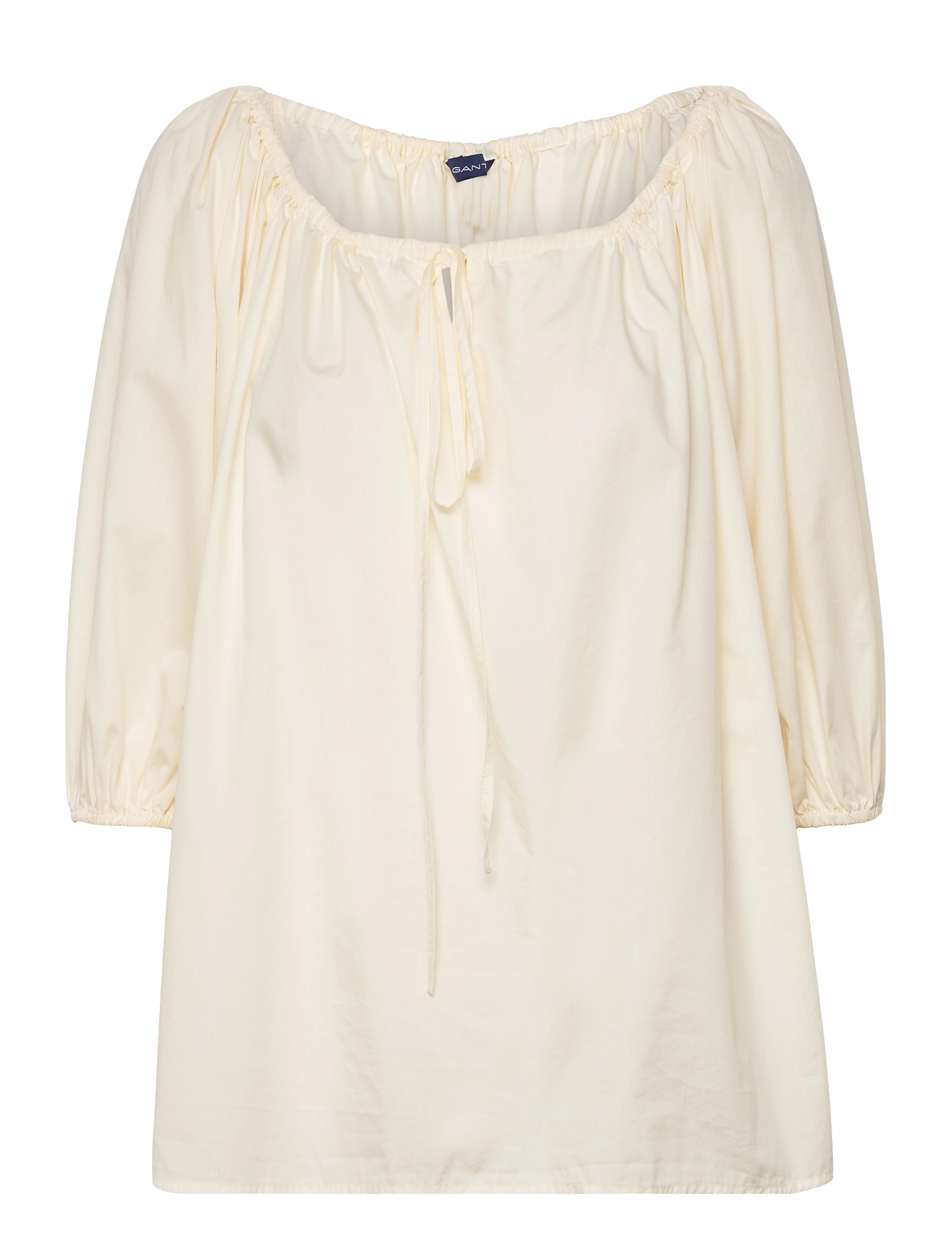 Gant GATHERED BLOUSE - Bluser - CREAM / cream
